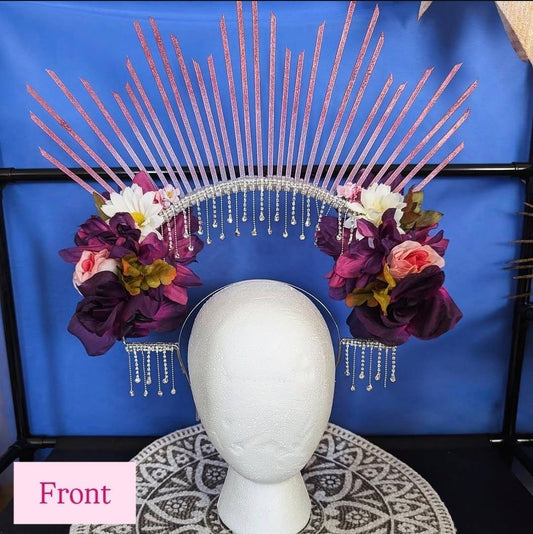 Rhinestone Catrina Crown